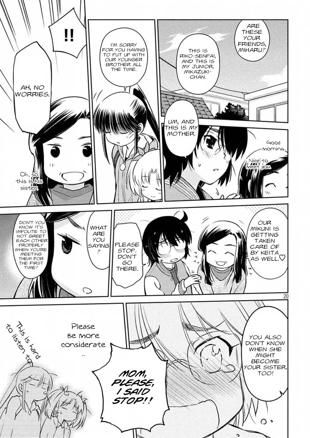 Kiss x Sis Chapter 107 page 20 - Chapter 107: Nothing
