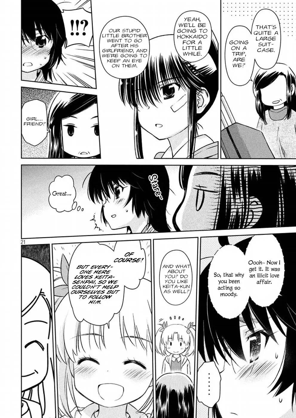 Kiss x Sis Chapter 107 page 21 - Chapter 107: Nothing