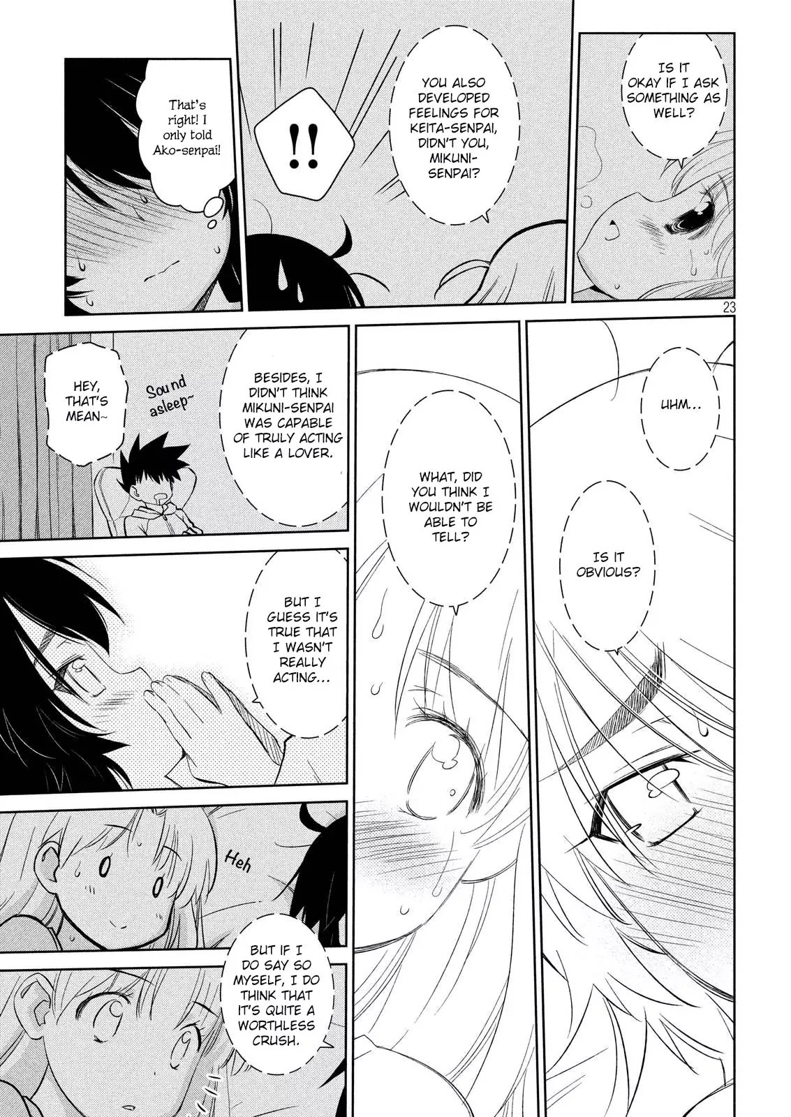 Kiss x Sis Chapter 110 page 23 - Chapter 110: Juicy
