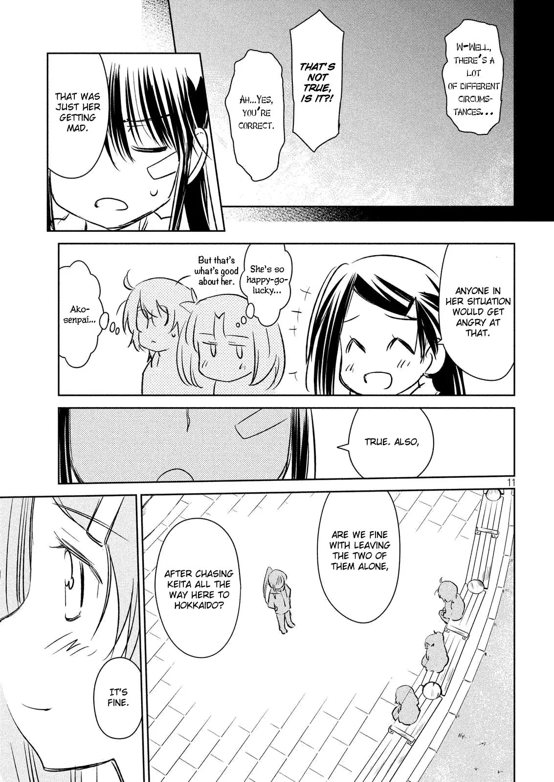 Kiss x Sis Chapter 111 page 12 - Chapter 111: To a Place Far Away