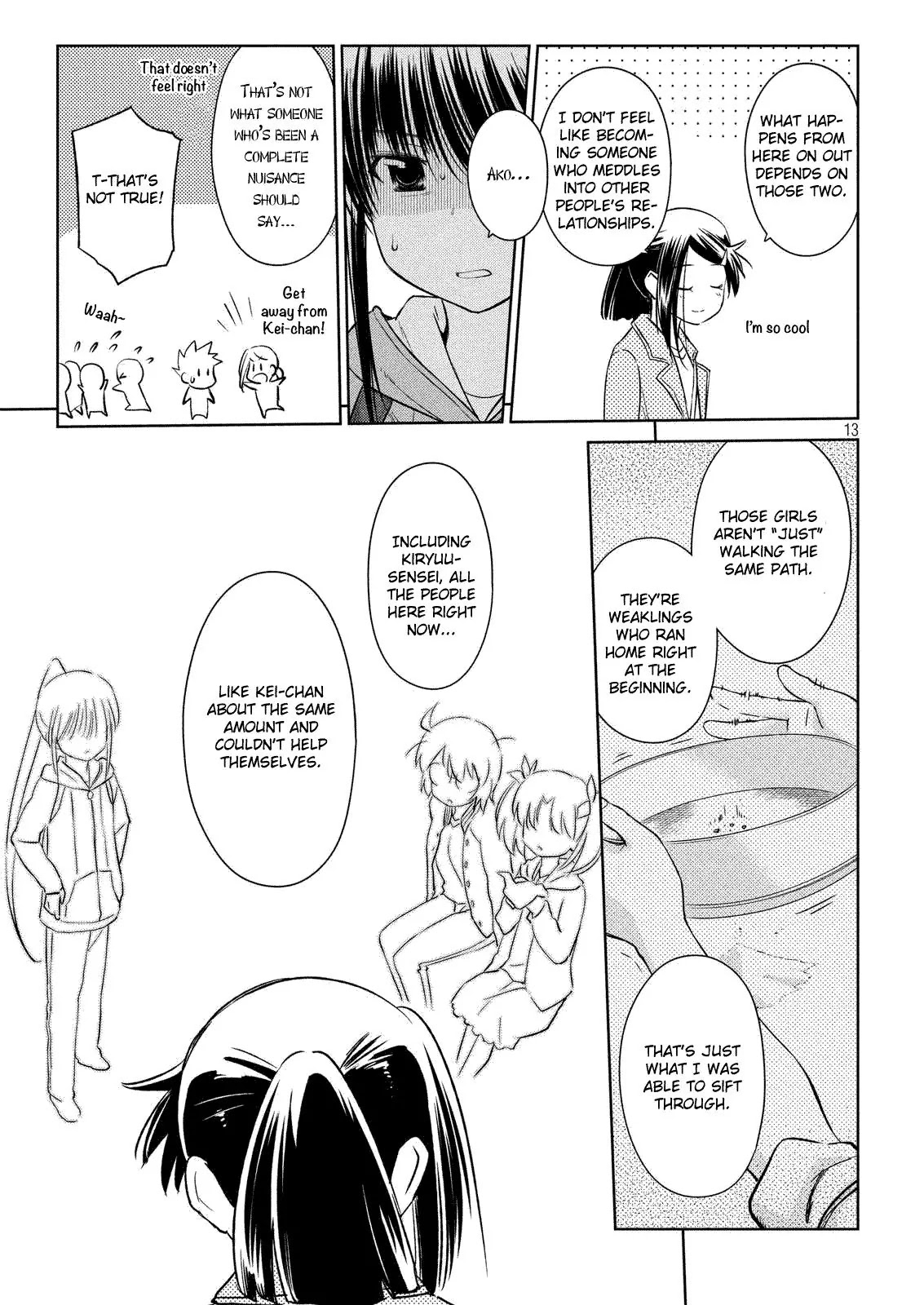 Kiss x Sis Chapter 111 page 14 - Chapter 111: To a Place Far Away