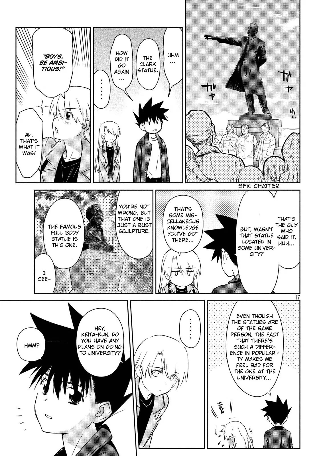 Kiss x Sis Chapter 111 page 18 - Chapter 111: To a Place Far Away