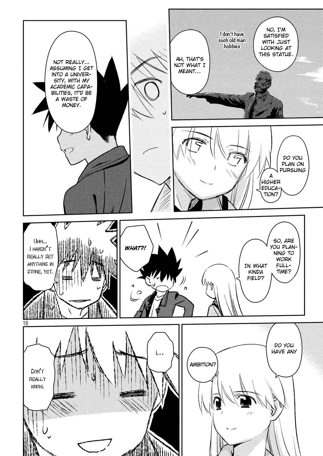 Kiss x Sis Chapter 111 page 19 - Chapter 111: To a Place Far Away