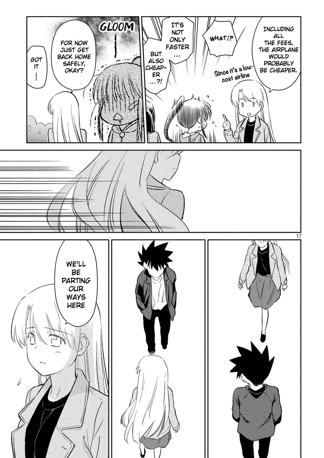 Kiss x Sis Chapter 112 page 18 - Chapter 112: A Great Day for My Departure