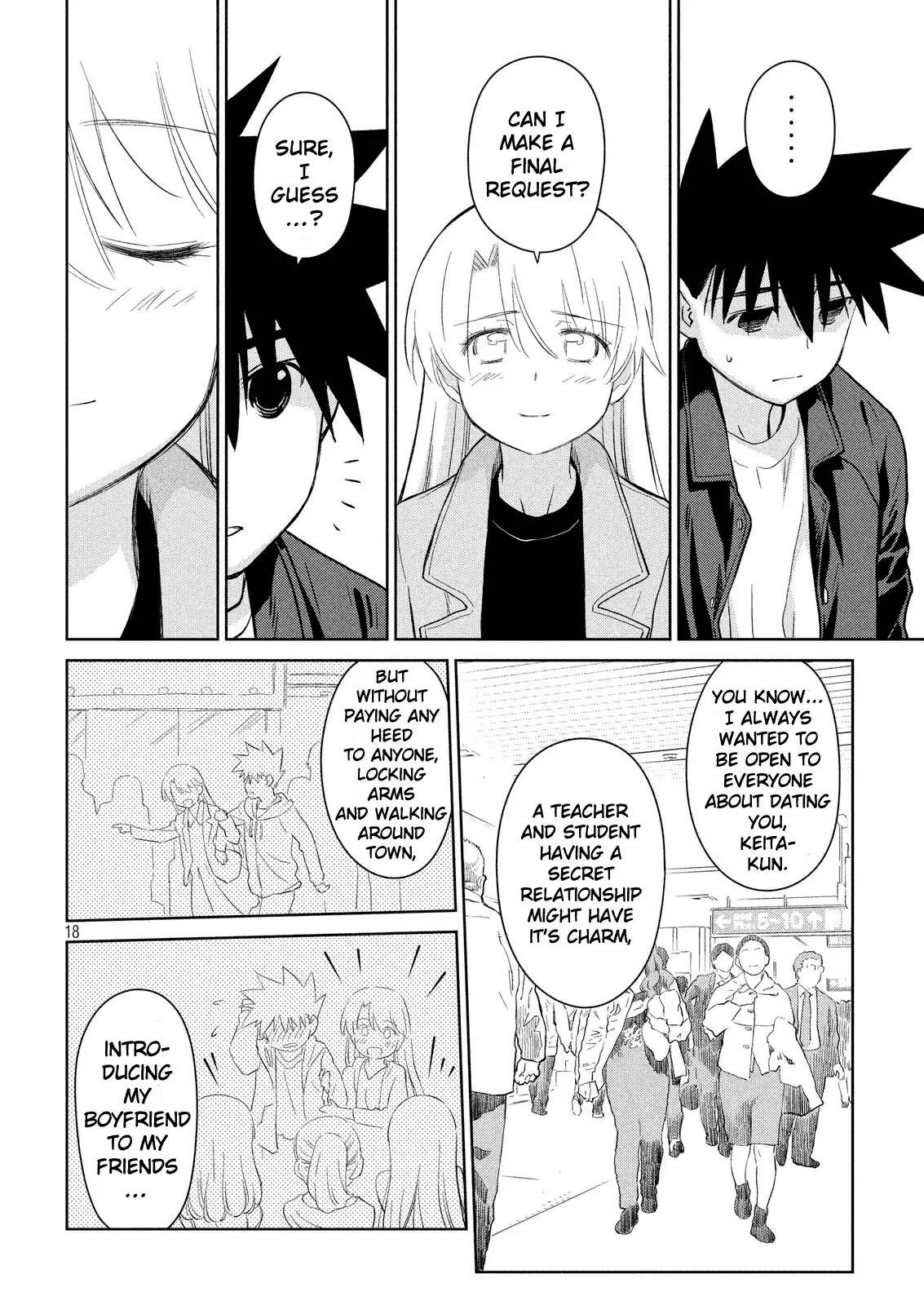 Kiss x Sis Chapter 112 page 19 - Chapter 112: A Great Day for My Departure