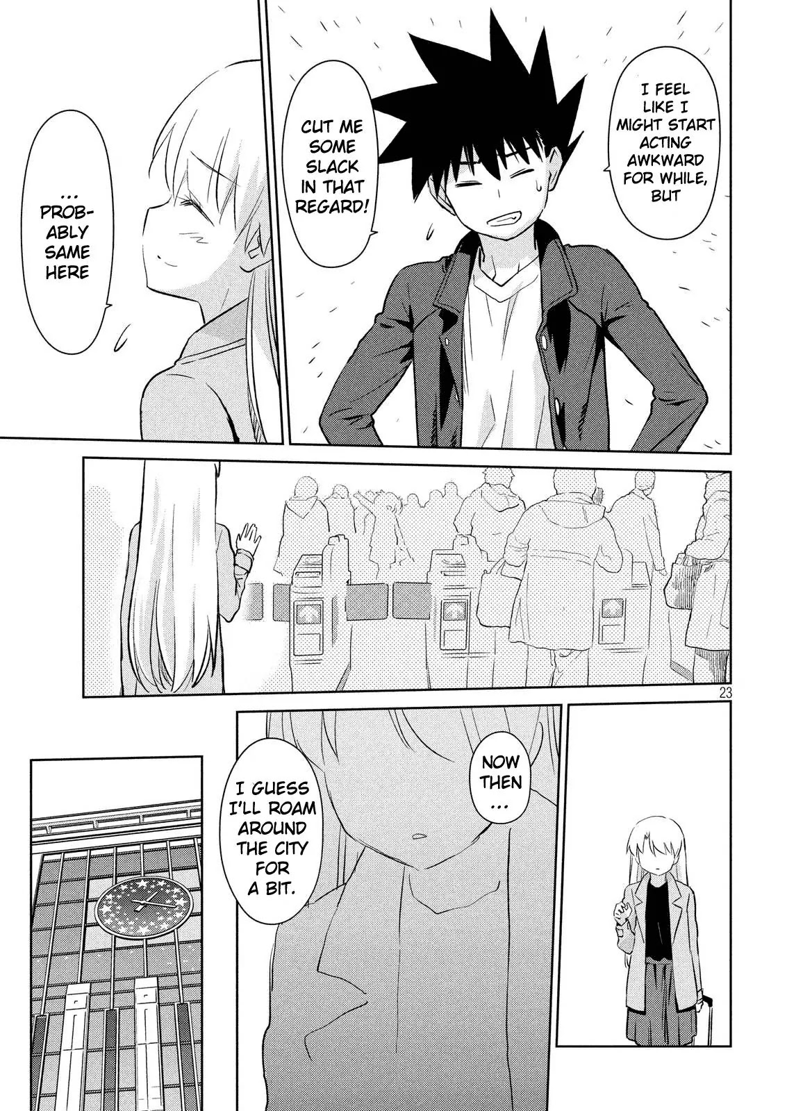 Kiss x Sis Chapter 112 page 23 - Chapter 112: A Great Day for My Departure