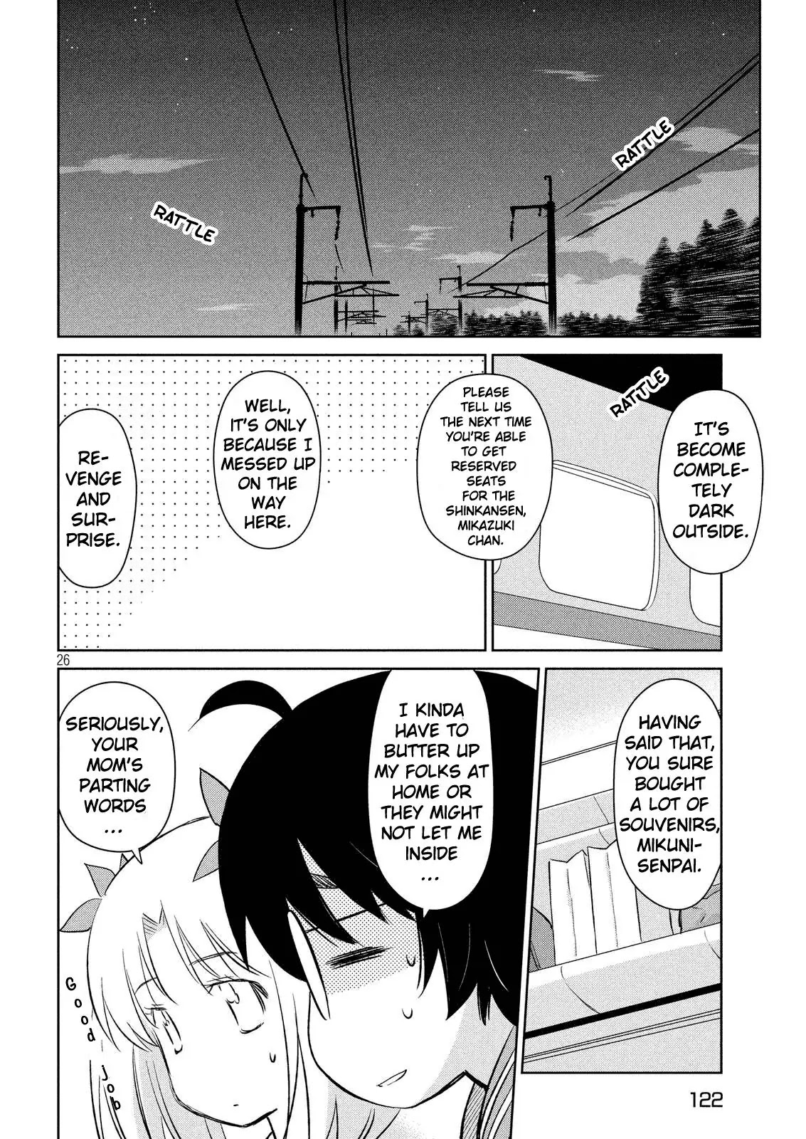 Kiss x Sis Chapter 112 page 26 - Chapter 112: A Great Day for My Departure
