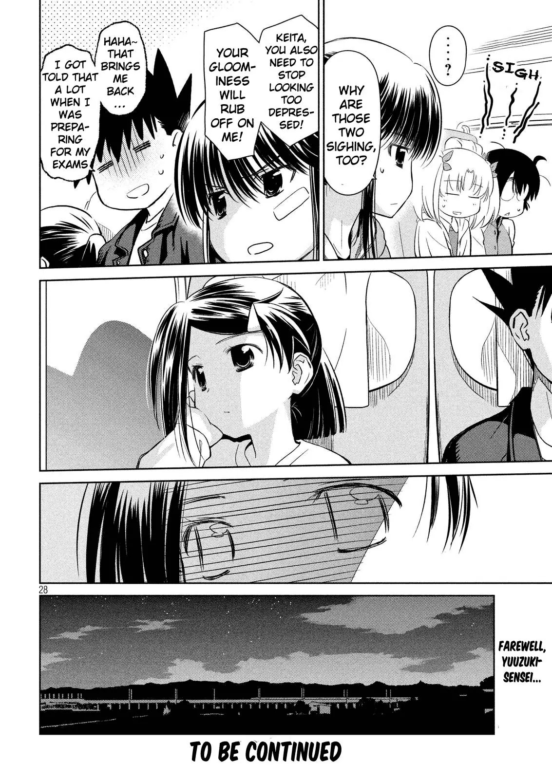 Kiss x Sis Chapter 112 page 28 - Chapter 112: A Great Day for My Departure
