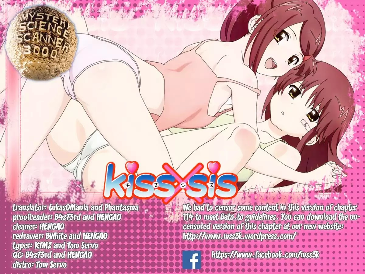 Kiss x Sis Chapter 114 page 1 - Chapter 114: In a Single Night