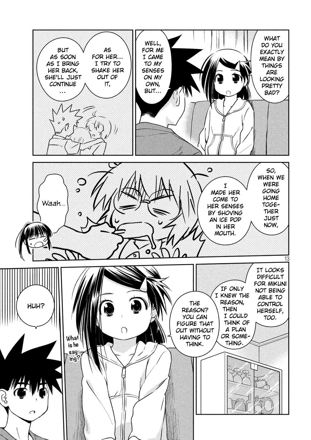 Kiss x Sis Chapter 121 page 14 - Chapter 121