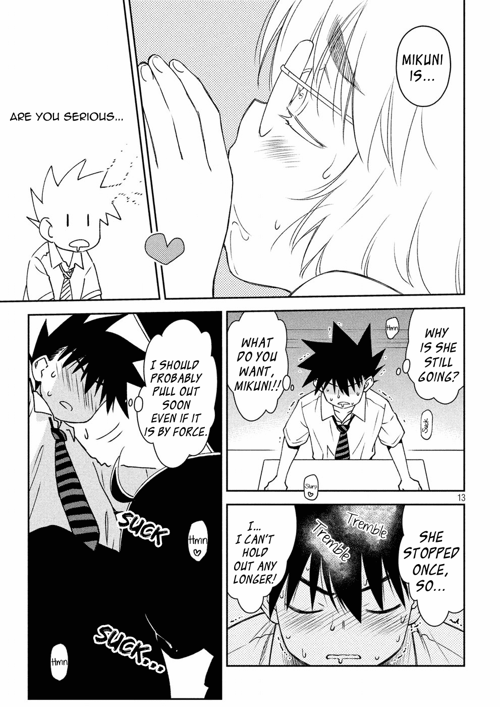 Kiss x Sis Chapter 124 page 14 - Chapter 124: Mysterious Playing