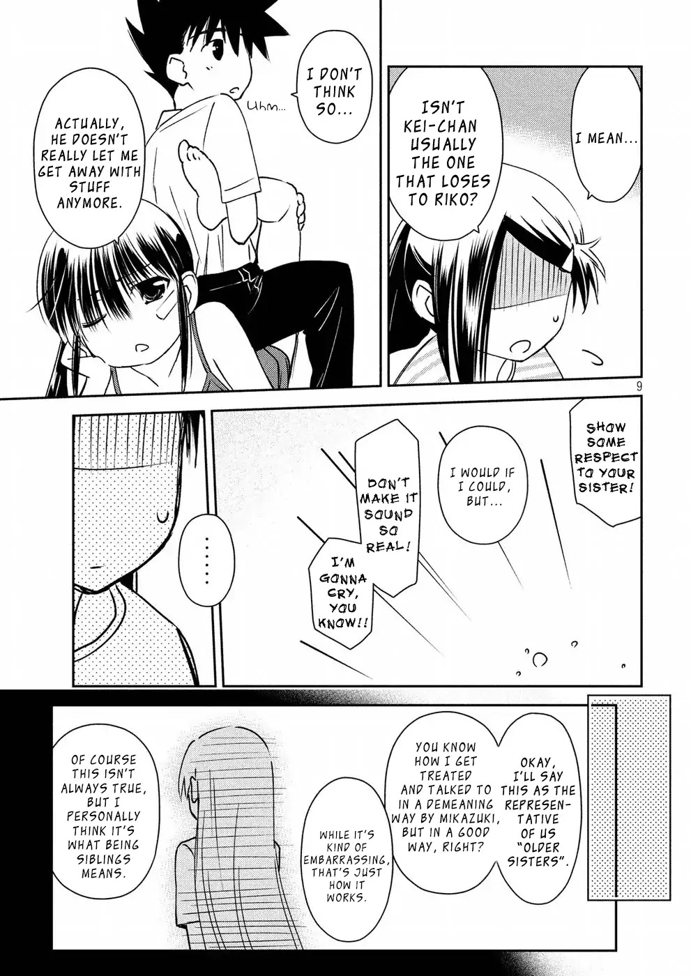 Kiss x Sis Chapter 126 page 10 - Chapter 126: Spinning Bonds