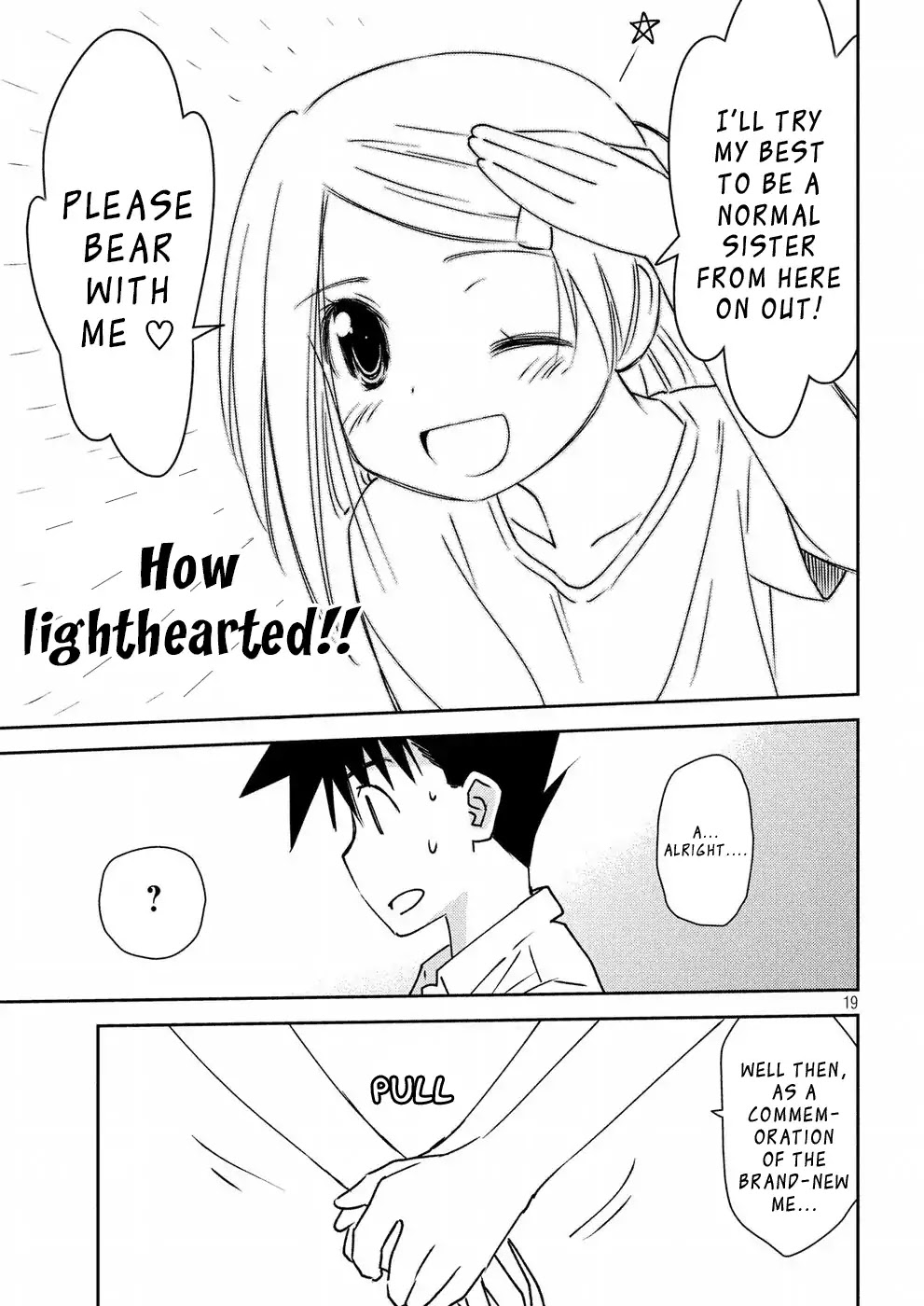 Kiss x Sis Chapter 126 page 20 - Chapter 126: Spinning Bonds