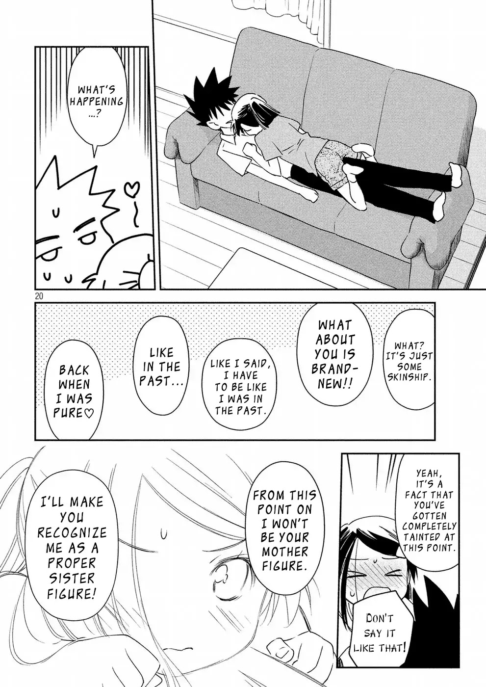 Kiss x Sis Chapter 126 page 21 - Chapter 126: Spinning Bonds