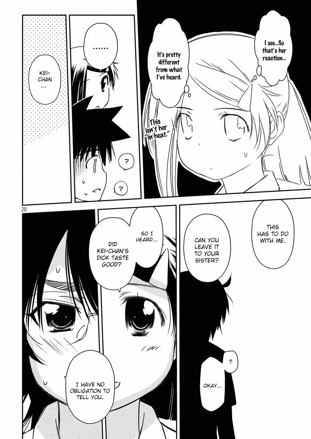 Kiss x Sis Chapter 127 page 21 - Chapter 127: Before Everything Connects