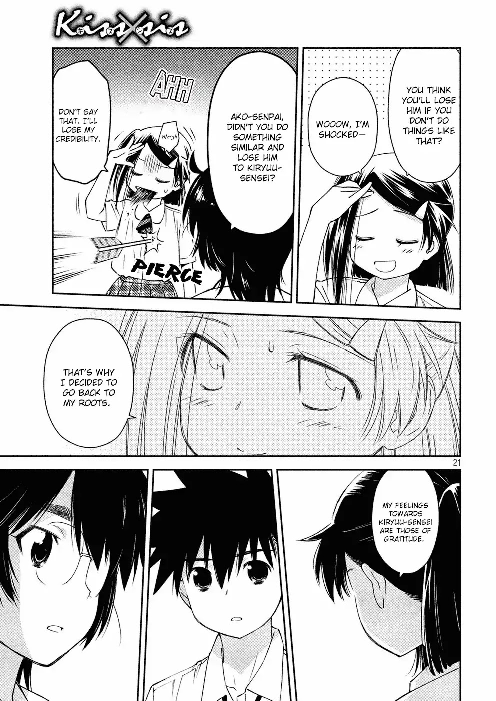 Kiss x Sis Chapter 127 page 22 - Chapter 127: Before Everything Connects