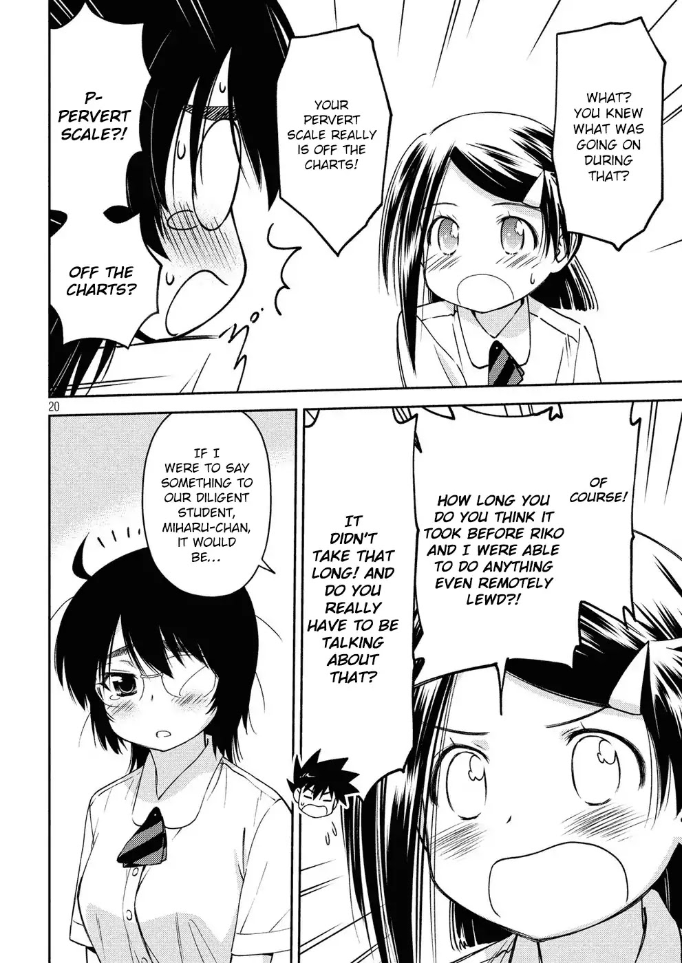 Kiss x Sis Chapter 128 page 21 - Chapter 128: Grinning Face