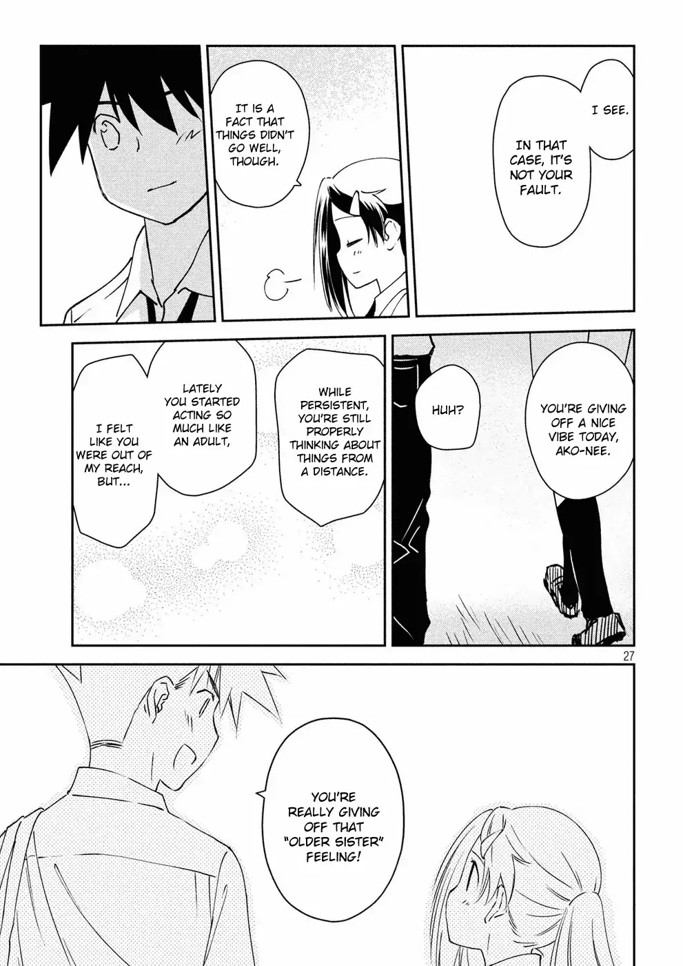 Kiss x Sis Chapter 128 page 28 - Chapter 128: Grinning Face