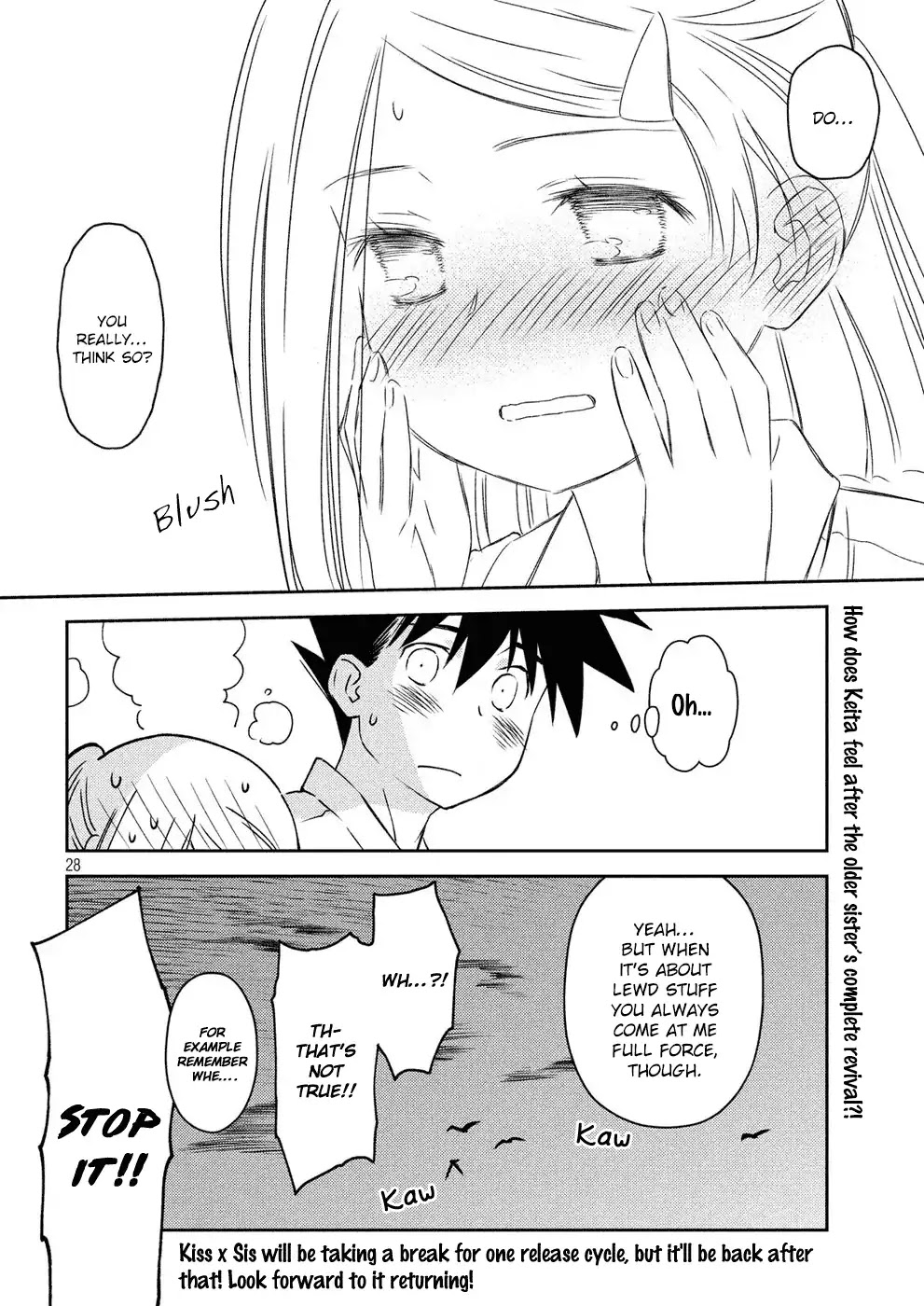 Kiss x Sis Chapter 128 page 29 - Chapter 128: Grinning Face