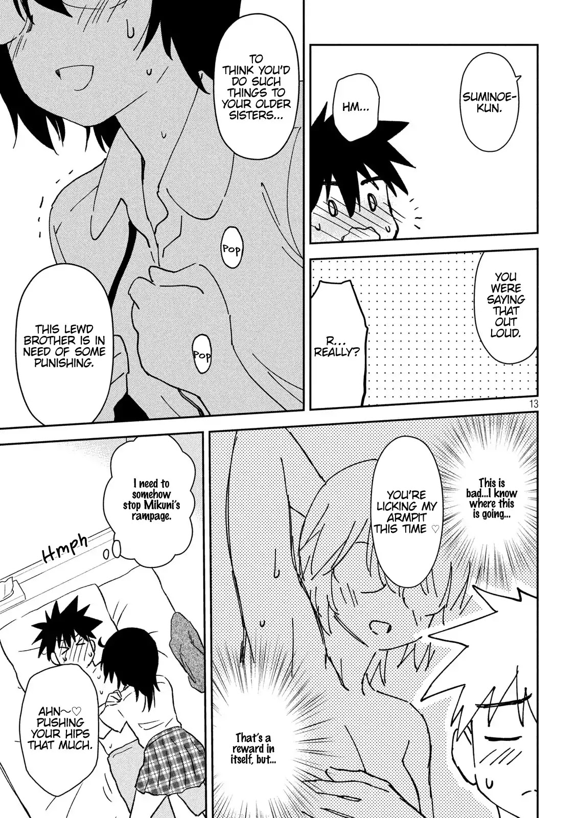 Kiss x Sis Chapter 132 page 14 - Chapter 132: I Came to See You