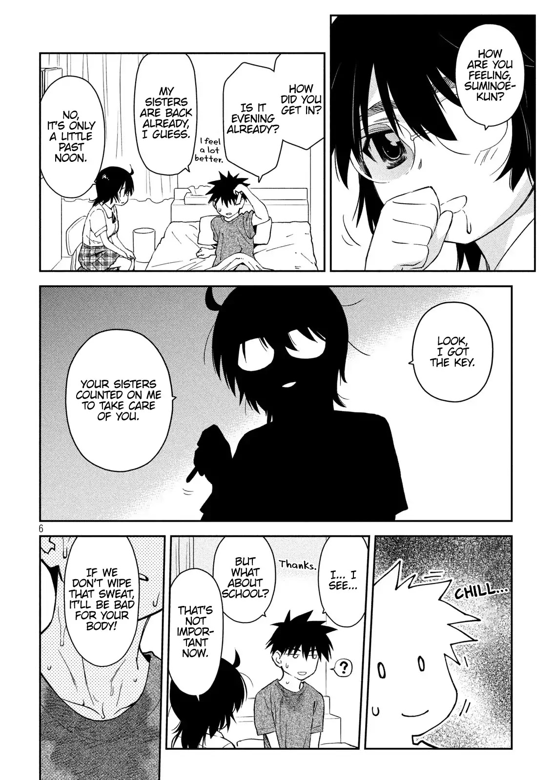 Kiss x Sis Chapter 132 page 7 - Chapter 132: I Came to See You
