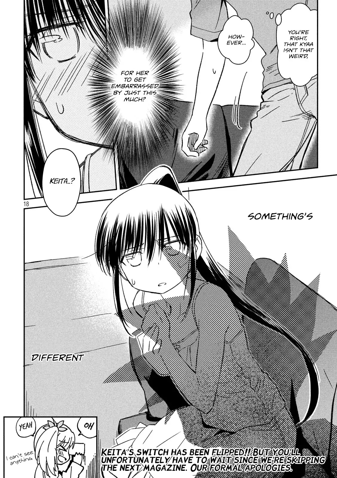Kiss x Sis Chapter 133 page 18 - Chapter 133: All ears