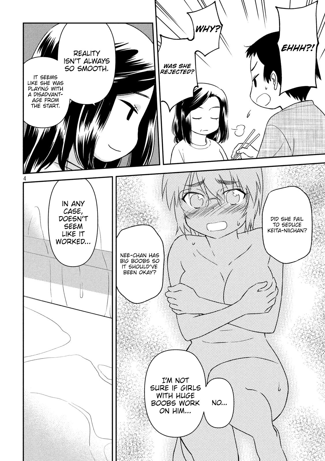 Kiss x Sis Chapter 137 page 4 - Chapter 137: Stop what you're saying