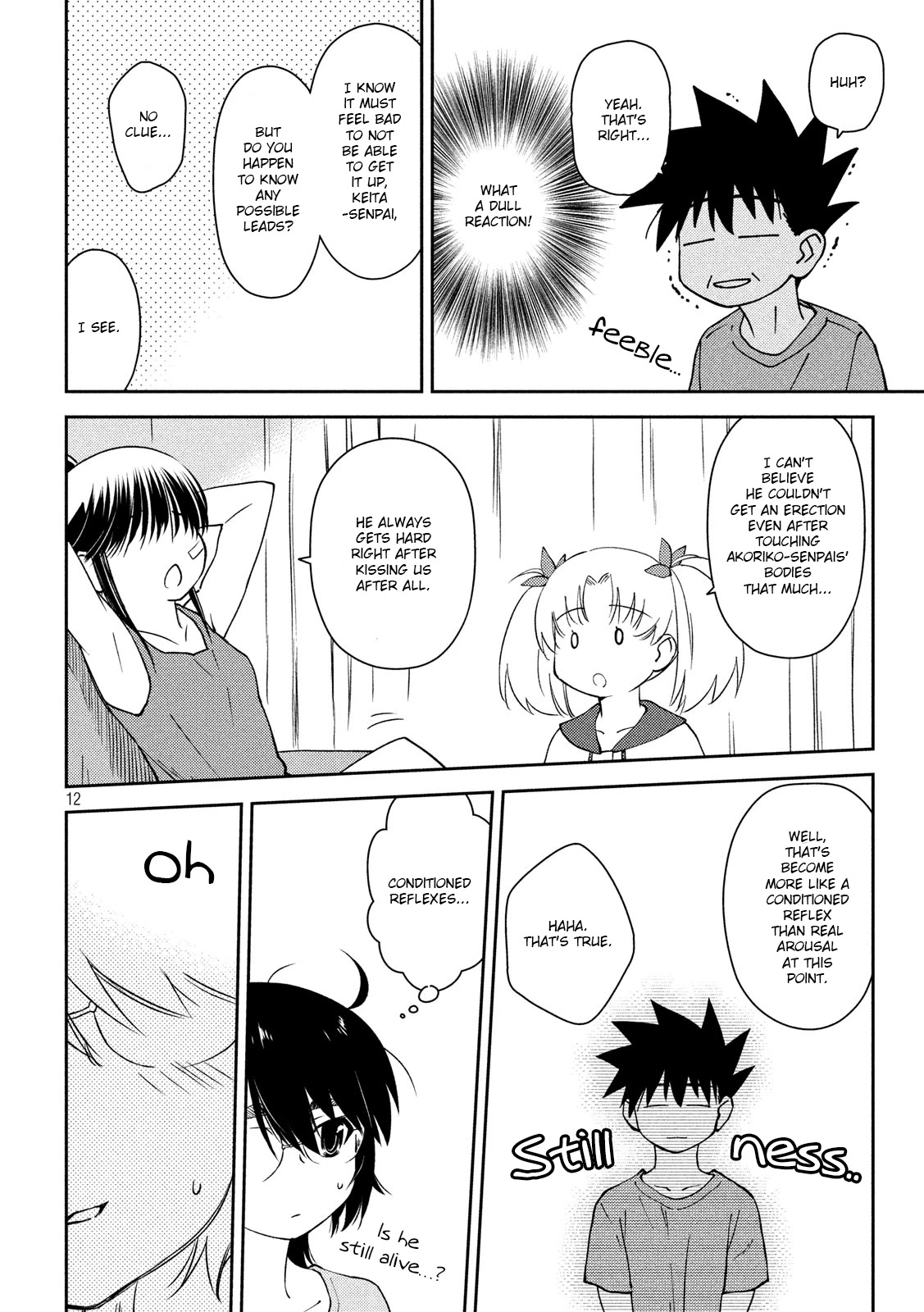 Kiss x Sis Chapter 140 page 13 - Chapter 140: Overnight