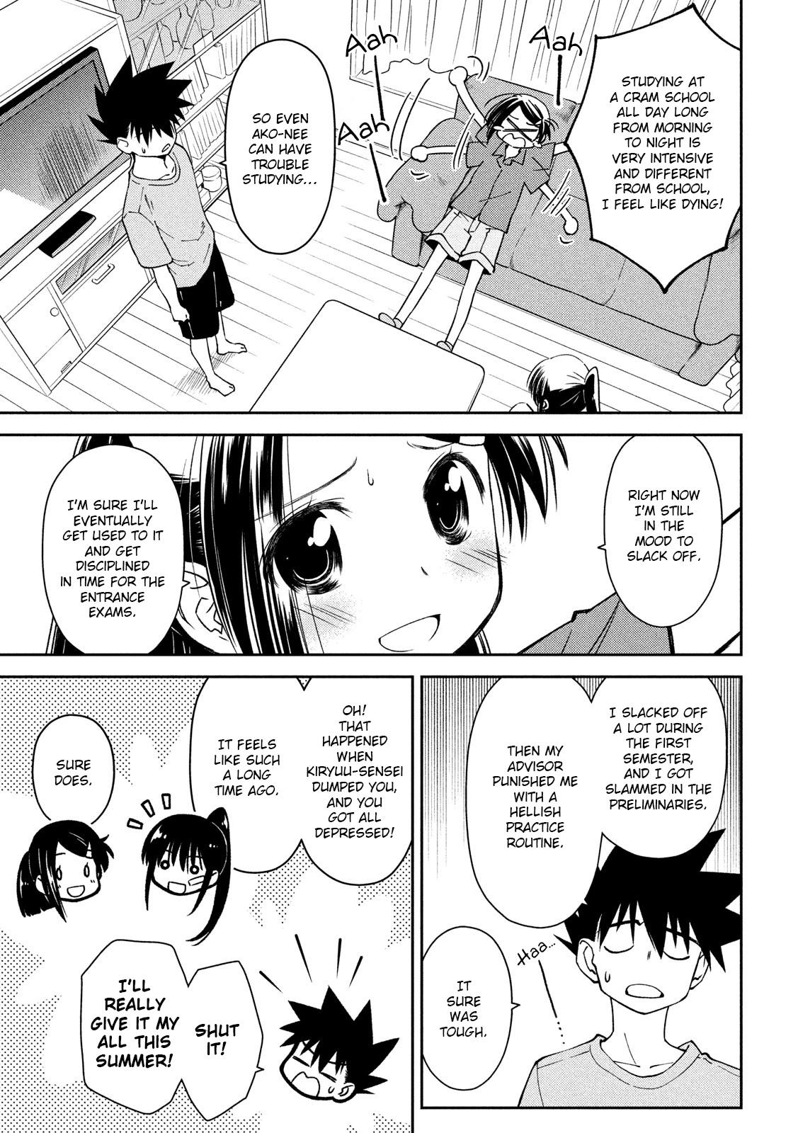Kiss x Sis Chapter 141 page 8 - Chapter 141: Night by Night