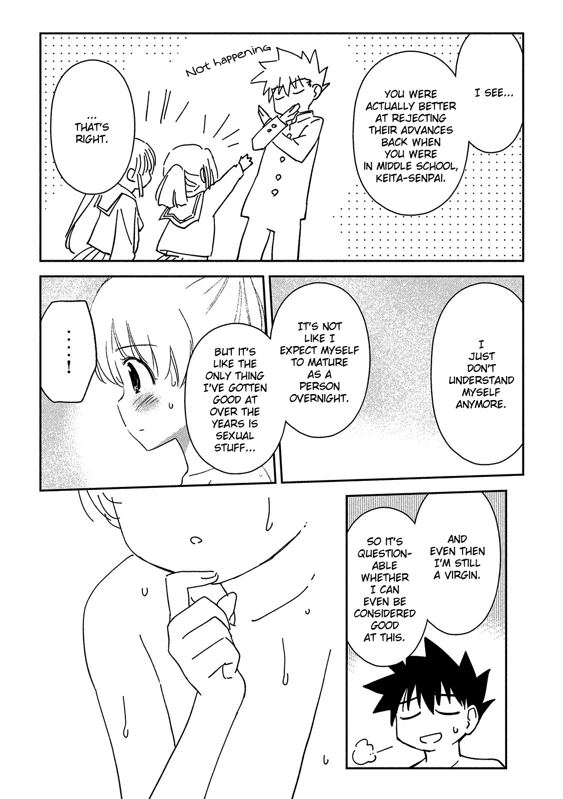 Kiss x Sis Chapter 144 page 23 - Chapter 144: The One With a Weak Will