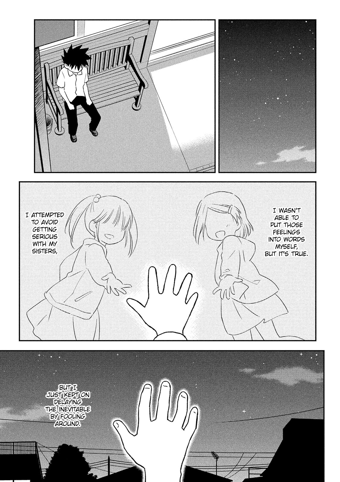 Kiss x Sis Chapter 145 page 20 - Chapter 145: Self-control through lack of thought