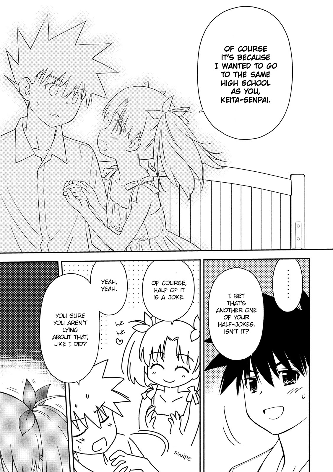 Kiss x Sis Chapter 145 page 26 - Chapter 145: Self-control through lack of thought