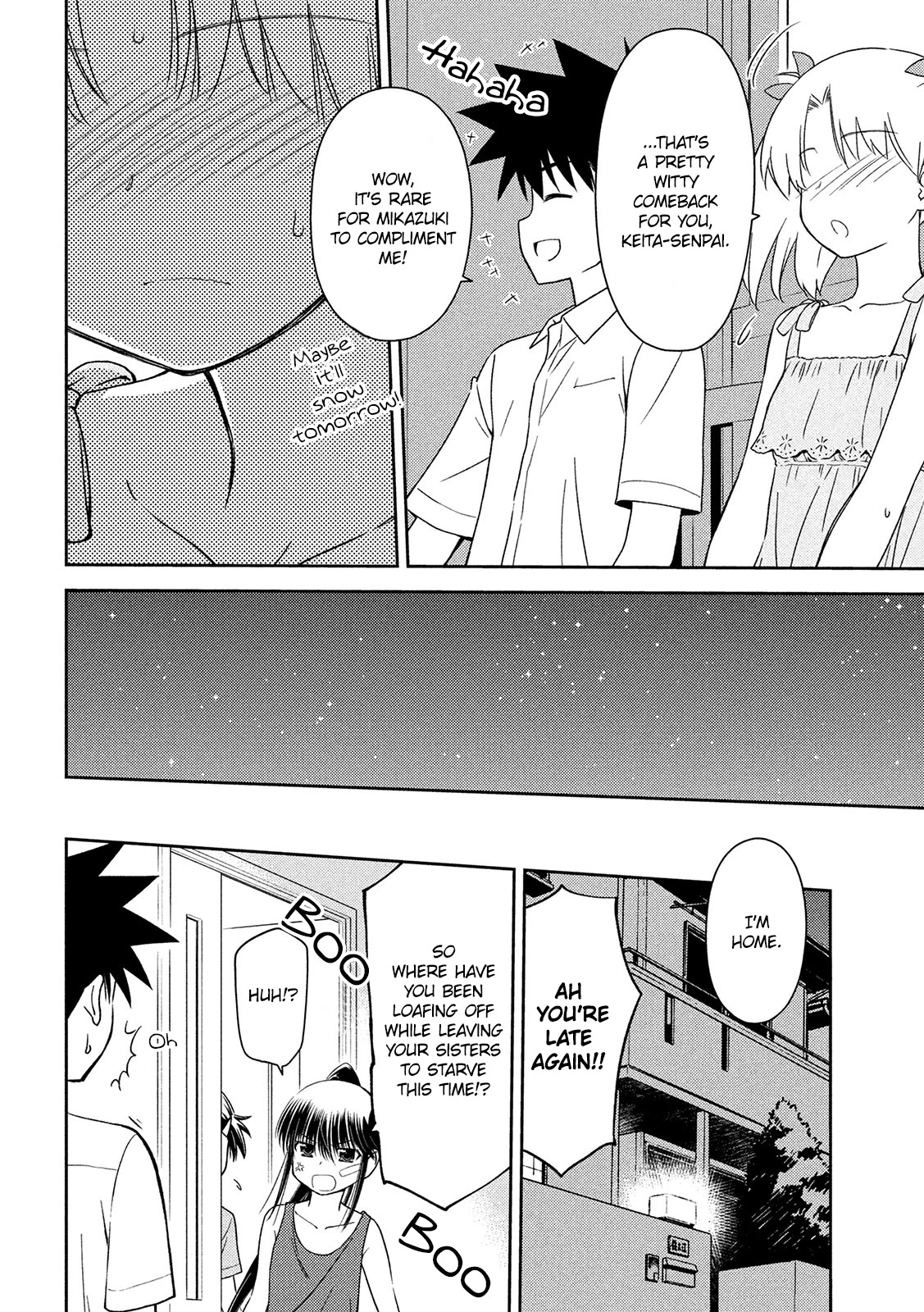 Kiss x Sis Chapter 145 page 27 - Chapter 145: Self-control through lack of thought