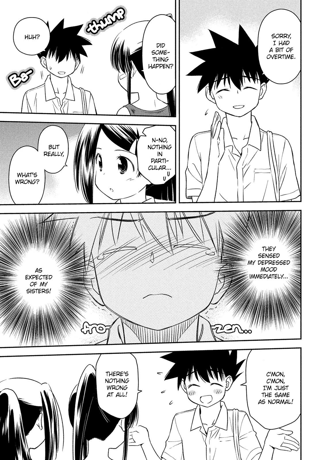 Kiss x Sis Chapter 145 page 28 - Chapter 145: Self-control through lack of thought