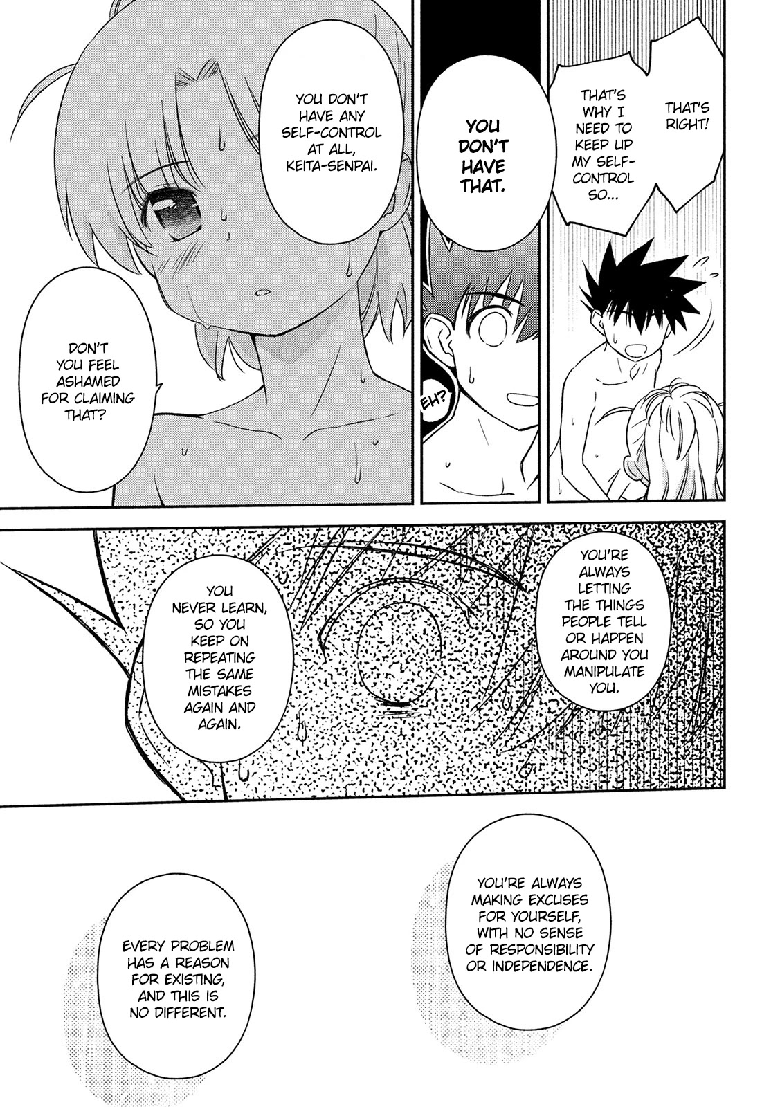 Kiss x Sis Chapter 145 page 6 - Chapter 145: Self-control through lack of thought