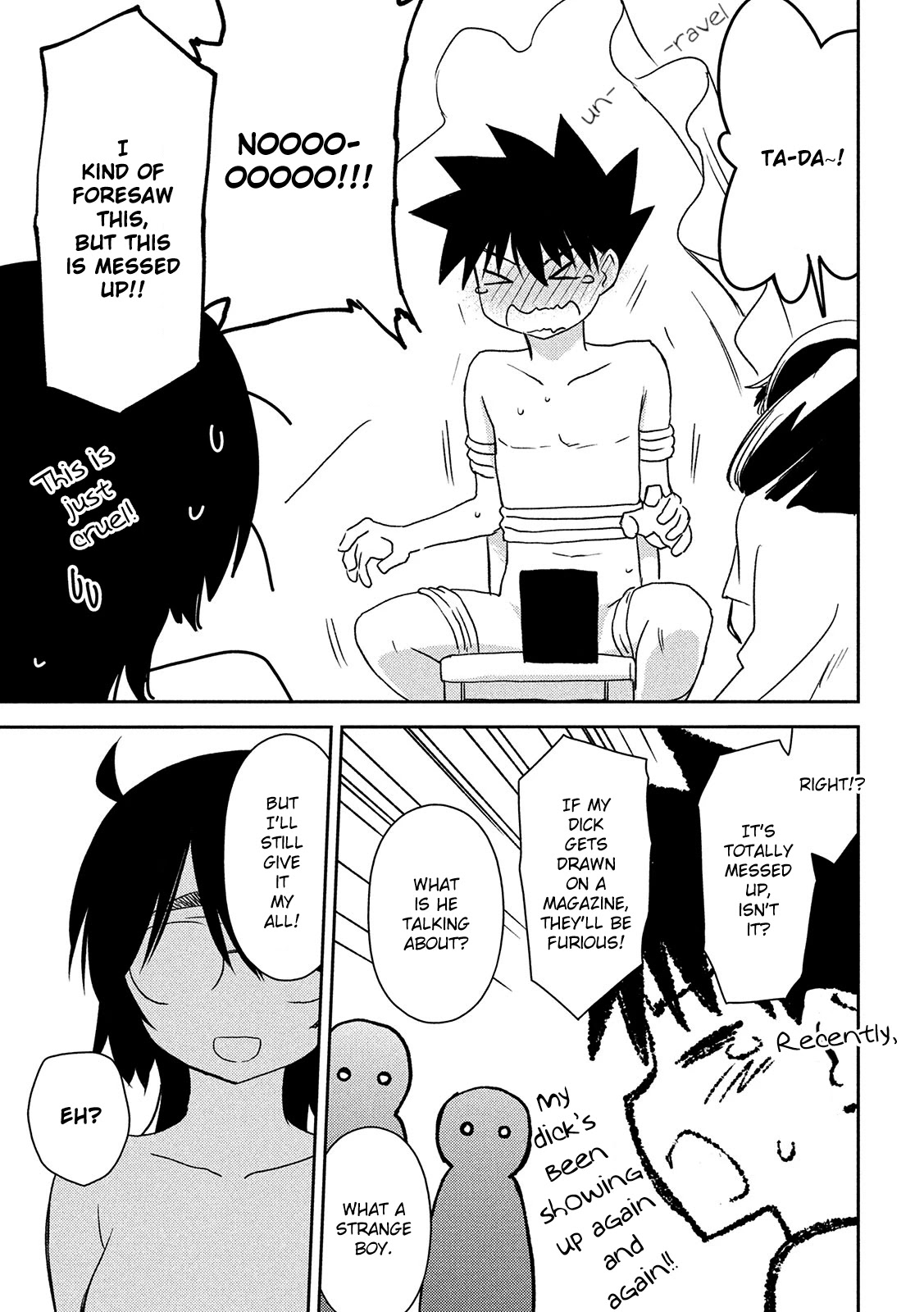 Kiss x Sis Chapter 146 page 15 - Chapter 146: Let's put it in white & black!