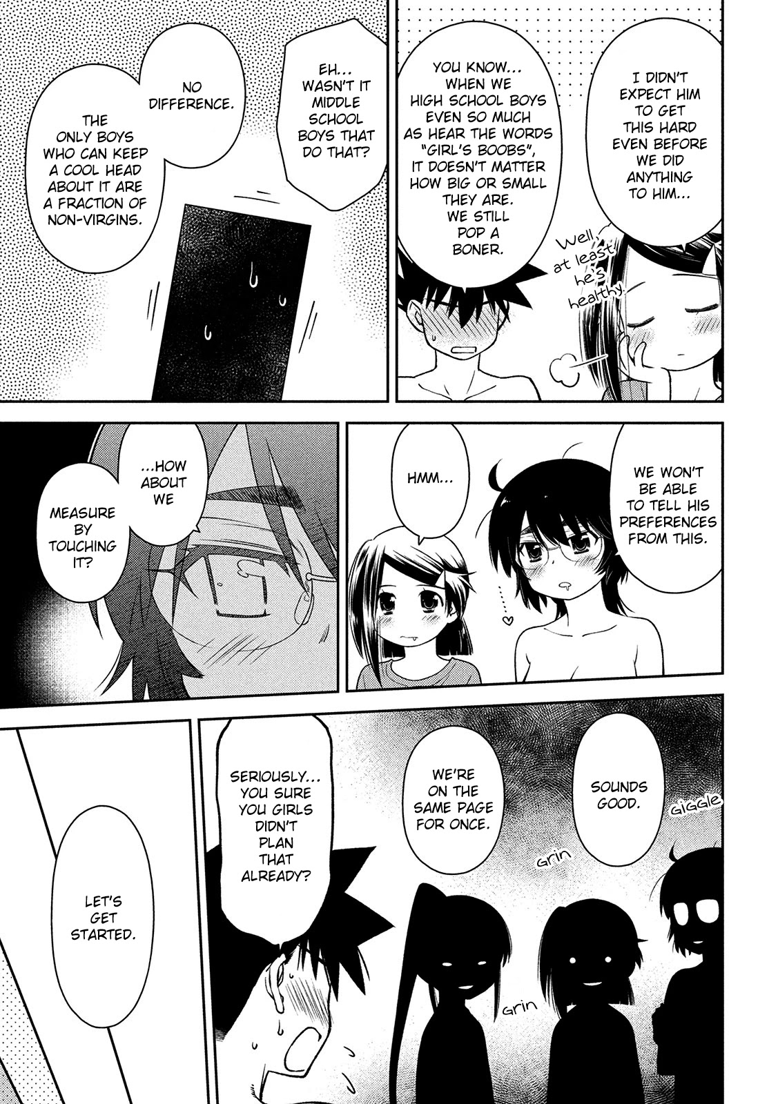 Kiss x Sis Chapter 146 page 17 - Chapter 146: Let's put it in white & black!