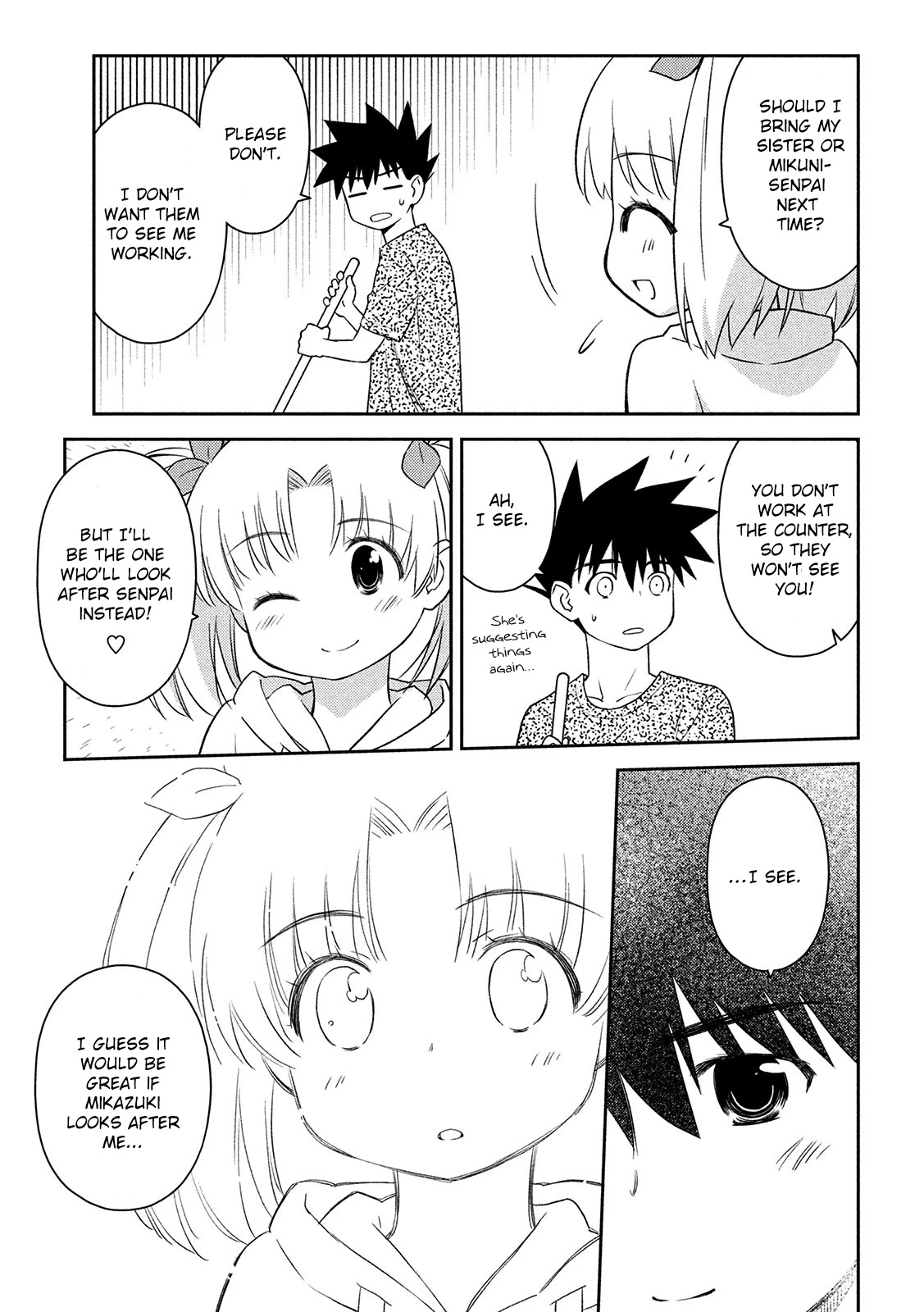 Kiss x Sis Chapter 147 page 28 - Chapter 147: Life of No Commitments