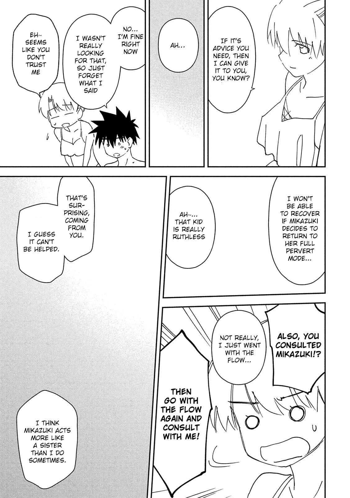 Kiss x Sis Chapter 148 page 17 - Chapter 148: Who to blame for the weak will?