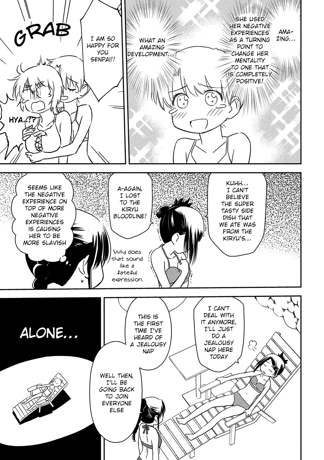 Kiss x Sis Chapter 148 page 9 - Chapter 148: Who to blame for the weak will?