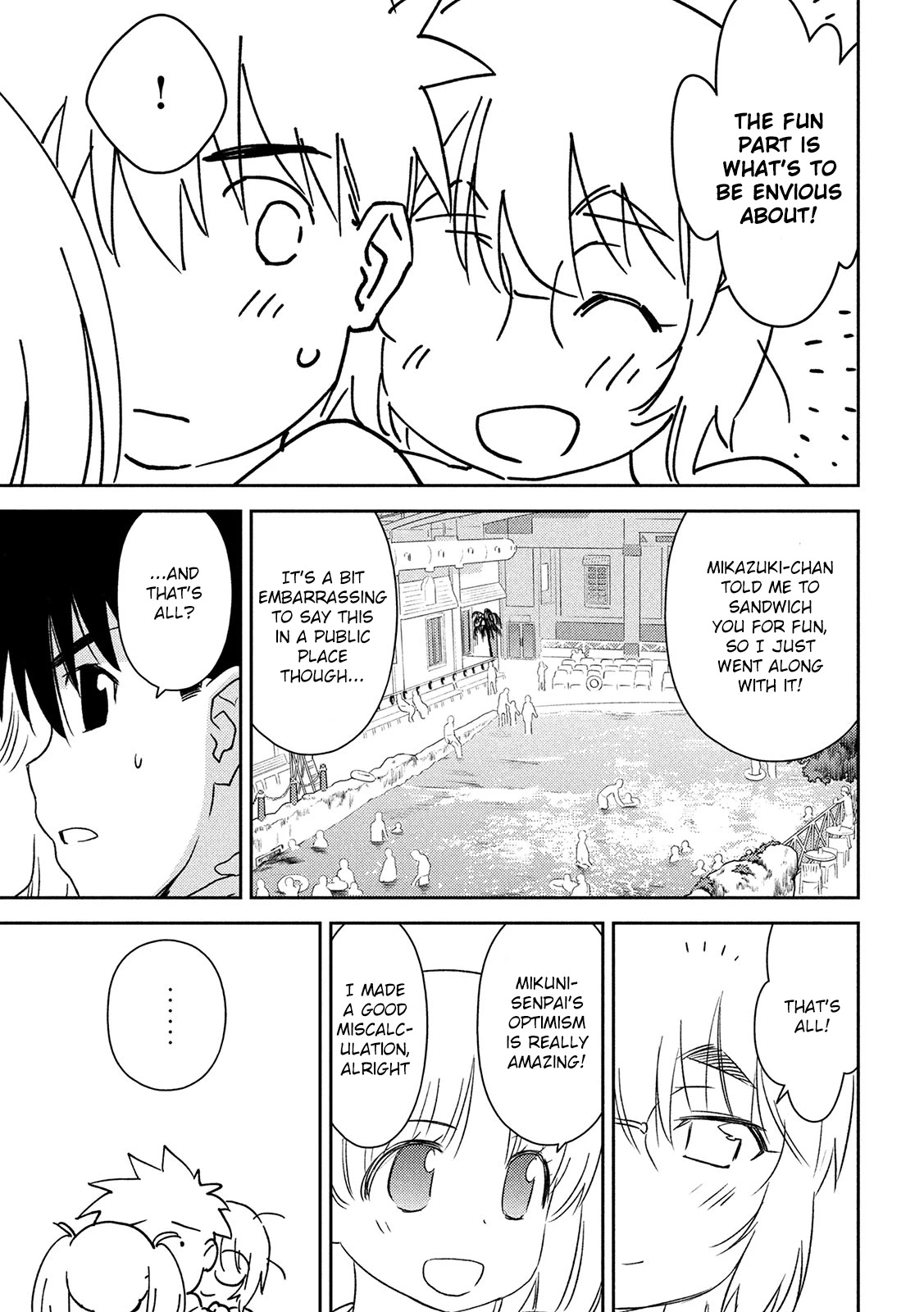 Kiss x Sis Chapter 149 page 12 - Chapter 149: More conscious