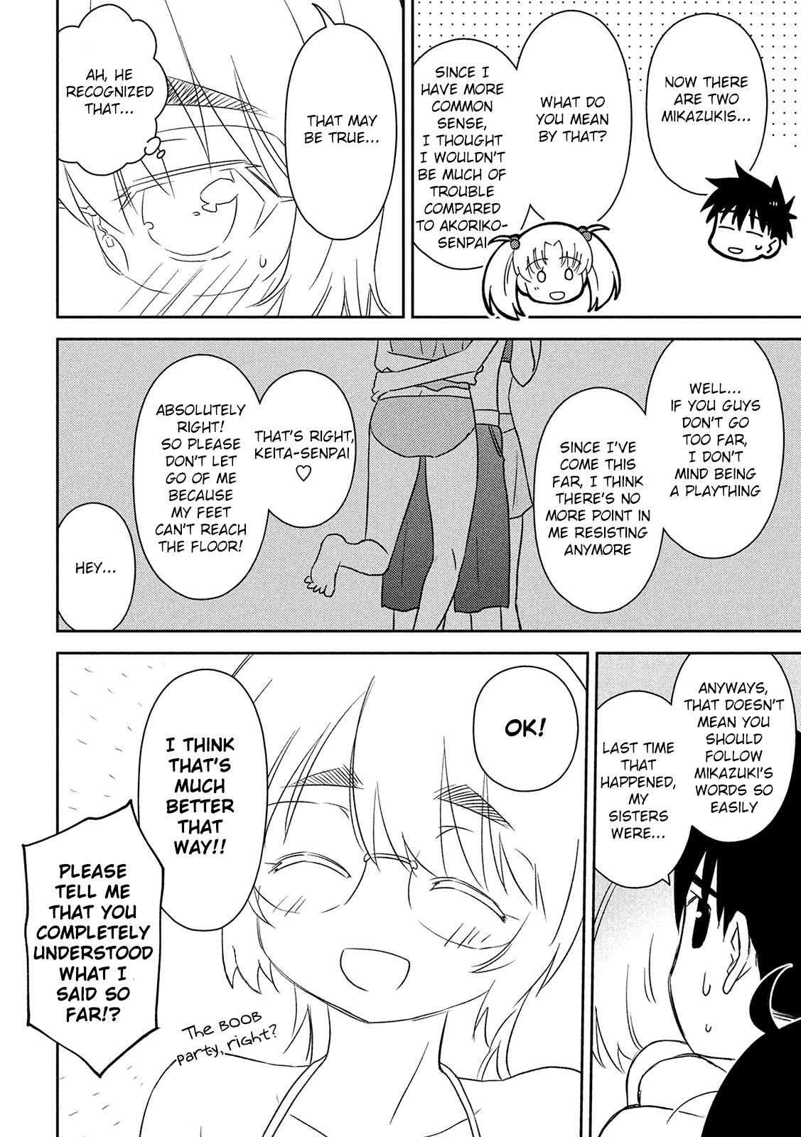 Kiss x Sis Chapter 149 page 13 - Chapter 149: More conscious
