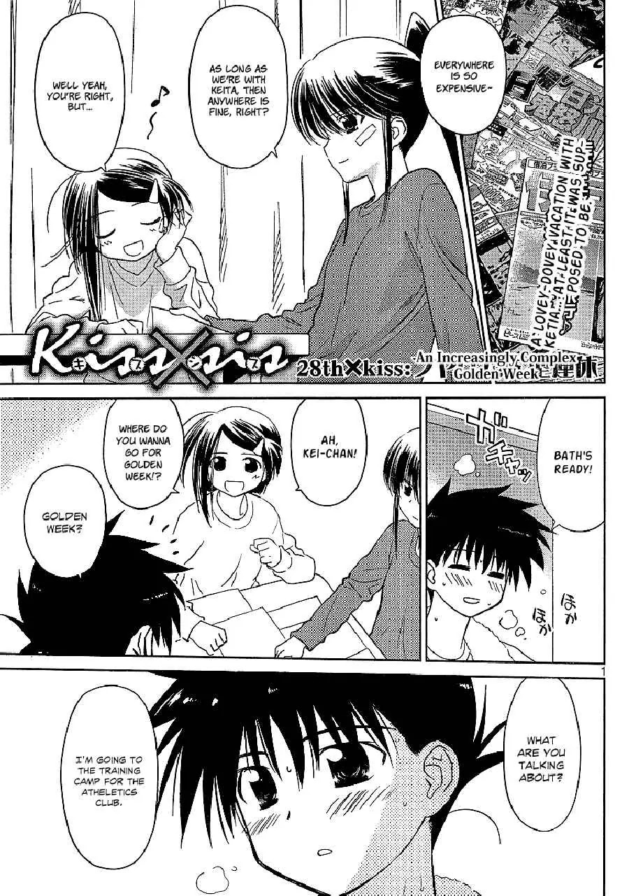 Kiss x Sis Chapter 28 page 1 - Chapter 28: A Complicated Holiday Season