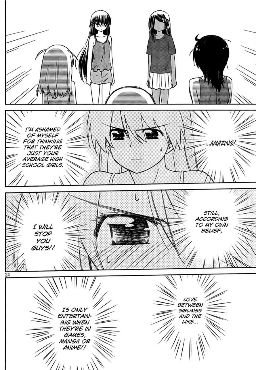Kiss x Sis Chapter 50 page 22 - Chapter 50: Since We're All Girls, No Need to Hold Back