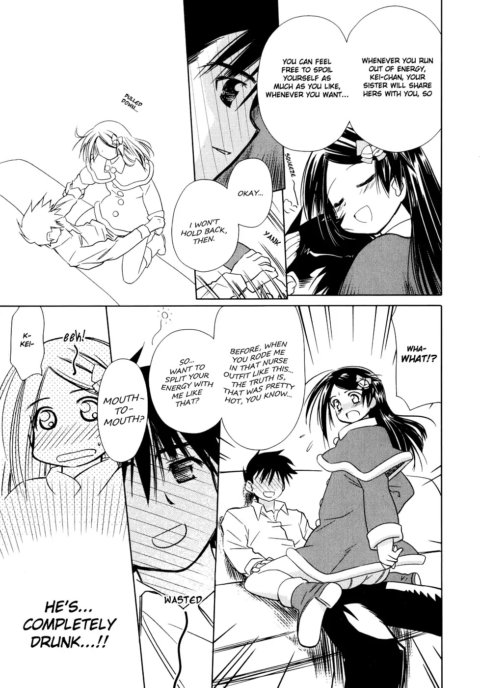 Kiss x Sis Chapter 6 page 8 - Chapter 6: The Good-for-Nothing Guy