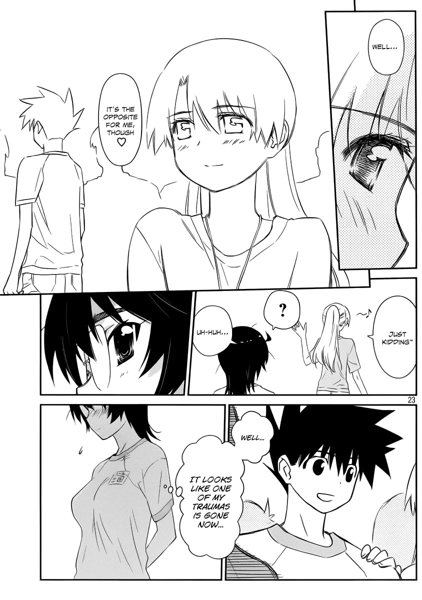 Kiss x Sis Chapter 65 page 23 - Chapter 65: Mikuni's Brutal Track and Field Day