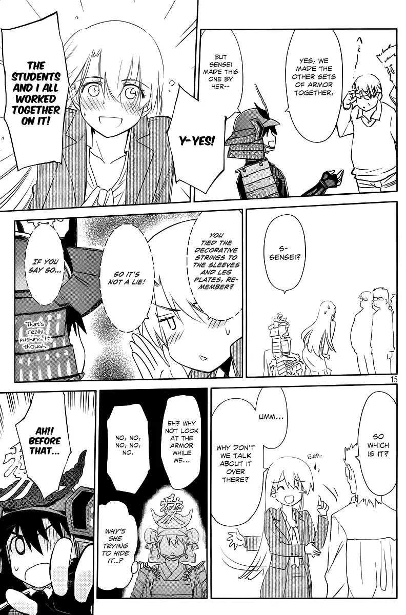 Kiss x Sis Chapter 73 page 15 - Chapter 73: We Know Who Will Be Coming
