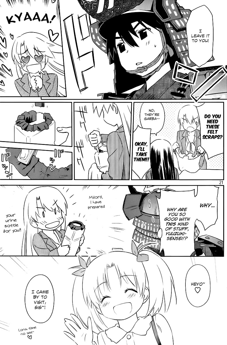 Kiss x Sis Chapter 73 page 21 - Chapter 73: We Know Who Will Be Coming