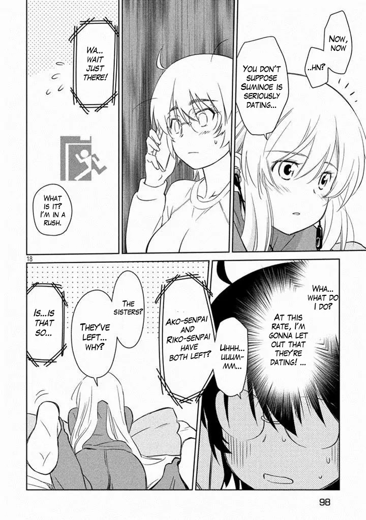 Kiss x Sis Chapter 88 page 18 - Chapter 88: KYAA!!!?