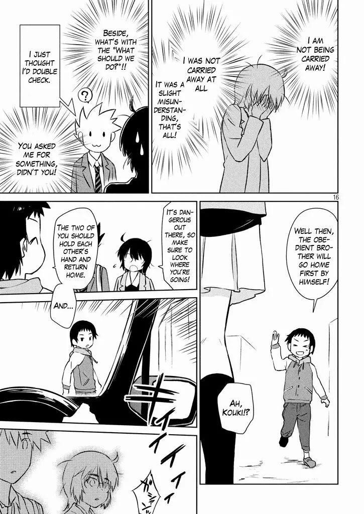 Kiss x Sis Chapter 96 page 17 - Chapter 96: I Might Be a Worrywart